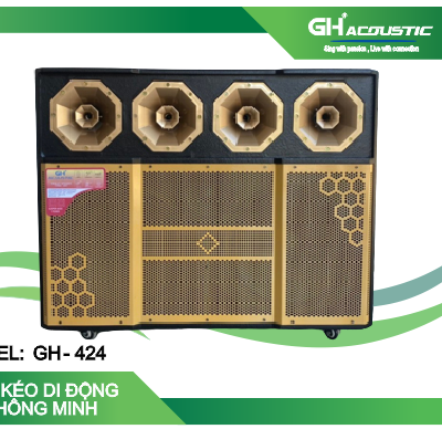 Loa GH - 424 Bass 40 đôi 4 kèn