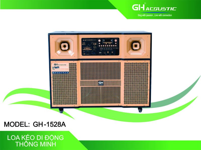 Loa kéo 1528A - Bass 40 đôi ngang