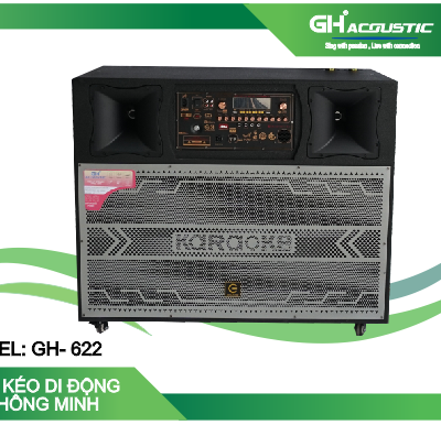 Loa kéo GH- 622 Bass 50 đôi ngang