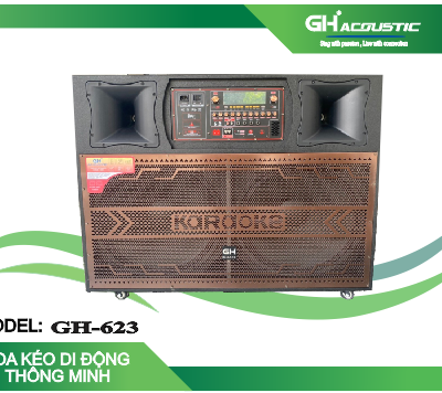 Loa kéo GH- 623 Bass 50 đôi ngang