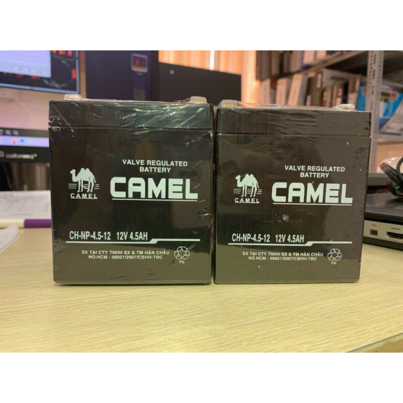 Bình Điện Loa Kéo CAMEL 12V4.5A