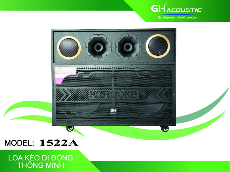 Loa GH-1522A Bass 40 đôi