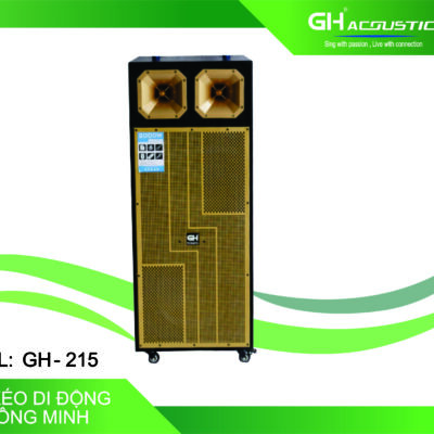 Loa kéo đứng GH 215 - Bass đôi 40 cm