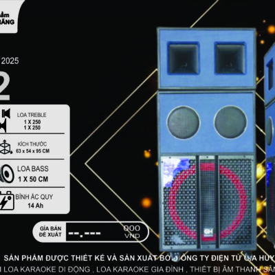 Loa karaoke di động GH – 1812