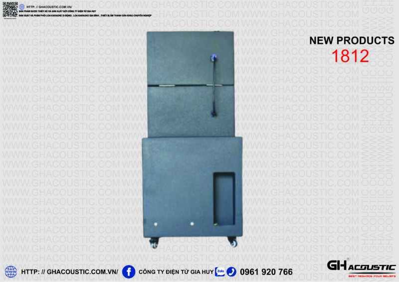 Loa karaoke di động GH – 1812