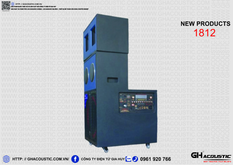 Loa karaoke di động GH – 1812