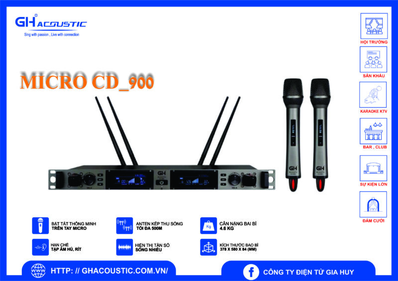 MICROPHONE CD_900