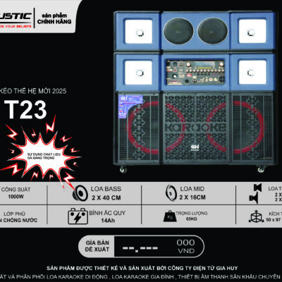 Loa karaoke di động GH – T23