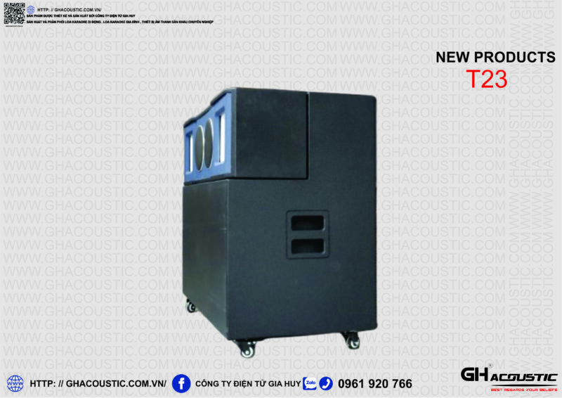 Loa karaoke di động GH – T23 - Hình ảnh 5