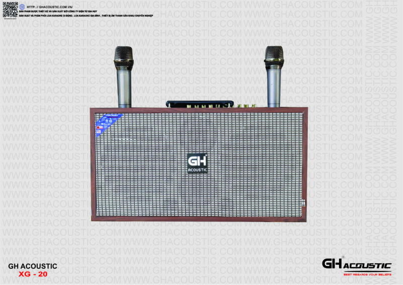 Loa xach tay GH acoustic XG - 20