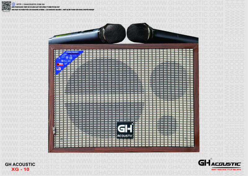 Loa xach tay GH acoustic XG - 10