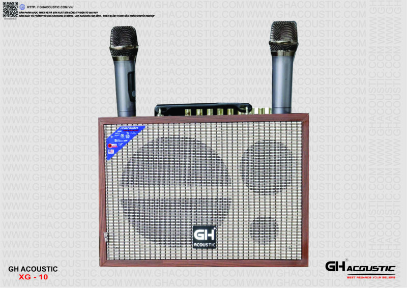 Loa xach tay GH acoustic XG - 10