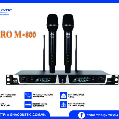MICROPHONE M - 800