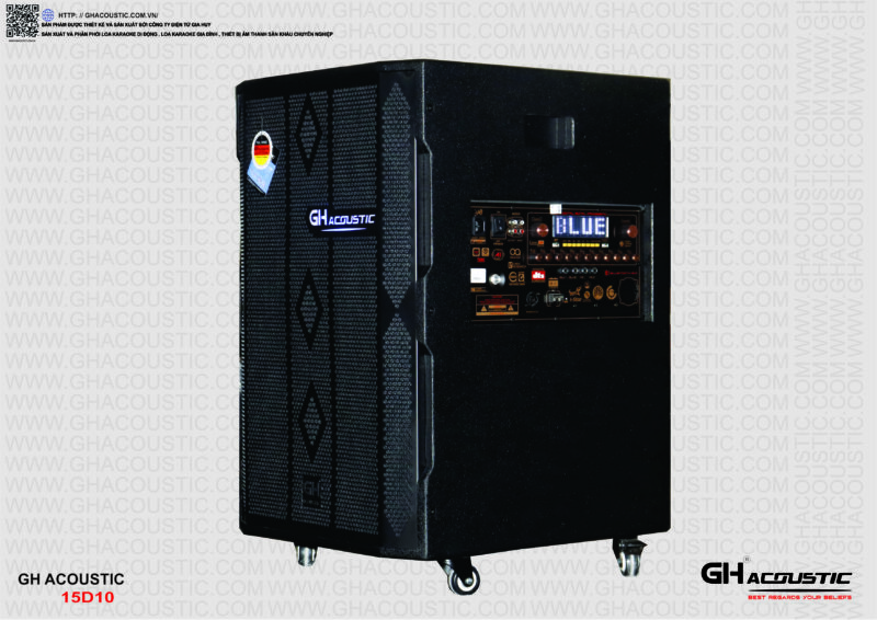 Loa karaoke di động GH - 15 D 10