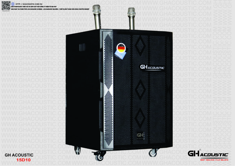 Loa karaoke di động GH - 15 D 10