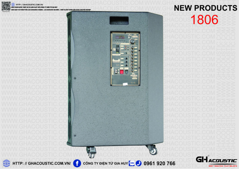 Loa karaoke di động GH – 1805S