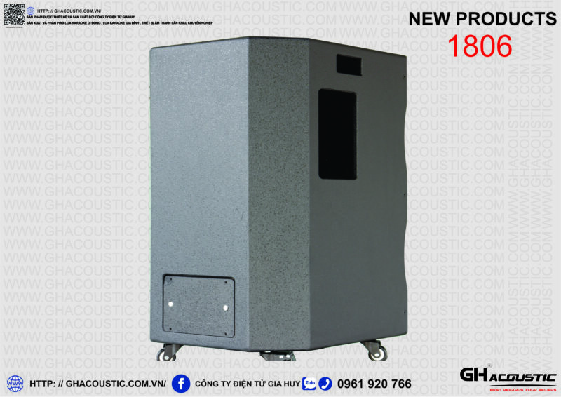 Loa karaoke di động GH – 1805S